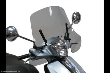 Powerbronze / パワーブロンズ Scooter Screens for PIAGGIO LIBERTY 50 11-23/LIBERTY 125 11-23 (290 MM HIGH)/LIME GREEN | 430-U346A-011
