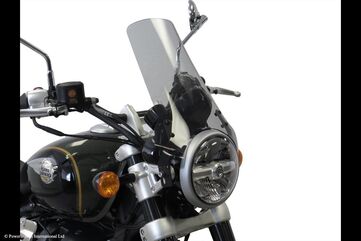Powerbronze / パワーブロンズ Light Screen for ROYAL ENFIELD SUPER METEOR 650 23 (325 MM HIGH)/DARK TINT | 430-U347B-002