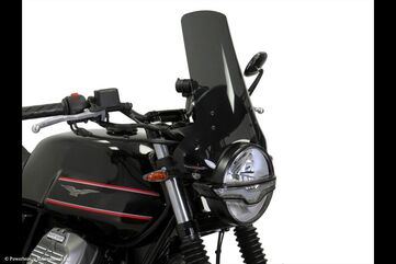 Powerbronze / パワーブロンズ Light Screen for MOTO GUZZI V7 STONE 21-23/V7 SPECIAL EDITION 23/V7 SPECIAL 23 (325 MM HIGH)/DARK TINT | 430-U351B-002