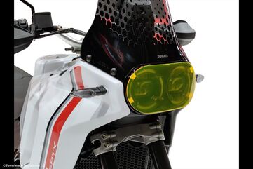 Powerbronze / パワーブロンズ Headlight Protectors for DUCATI DESERTX 22-23/ELECTRIC BLUE **NOT ROAD LEGAL** | 440-D150A-009