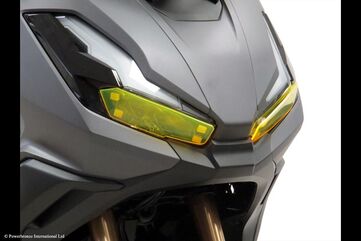 Powerbronze / パワーブロンズ Headlight Protectors for HONDA ADV150 22-23/ADV350 22-23/FROSTED STEALTH GREY *NOT ROAD LEGAL* | 440-H574A-019