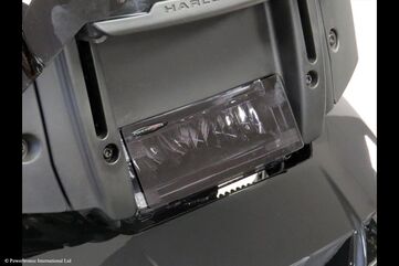 Powerbronze / パワーブロンズ Headlight Protectors for HARLEY DAVIDSON PAN AMERICA 21-23 (DAYMAKER HEADLAMP)/DARK TINT **NOT ROAD LEGAL** | 440-HD901-002