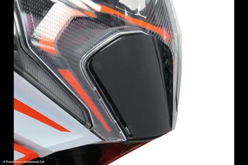 Powerbronze / パワーブロンズ Headlight Protectors for KTM RC125 22-23/RC200 22-23/RC390 22-23/YELLOW | 440-KT639A-006