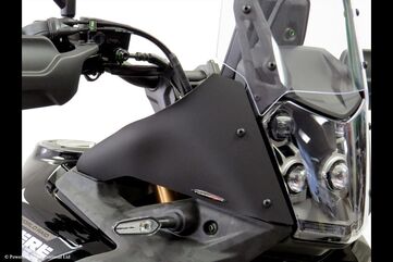 Powerbronze / パワーブロンズ Wind Deflectors for YAMAHA TENERE 700 WORLD RAID 22-23 (STANDARD)/FLAME RED | 450-Y107-013