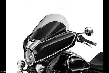 Powerbronze / パワーブロンズ Adventure Sports Screen for BMW R18 TRANSCONTINENTAL 22-23/R18 B 22-23 (400 MM HIGH)/CLEAR | 460-B116-000