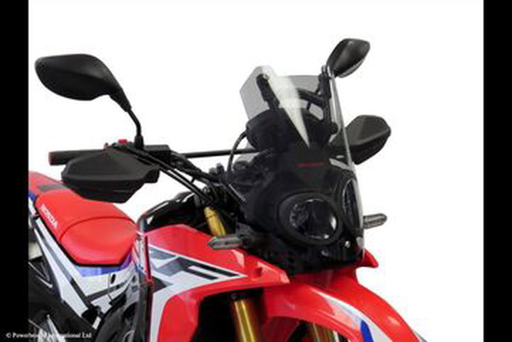 Powerbronze / パワーブロンズ Adventure Sports Screen for HONDA CRF250 RALLY 17-20/CRF300 RALLY 21-23 (380 MM HIGH)/CLEAR | 460-H115-000