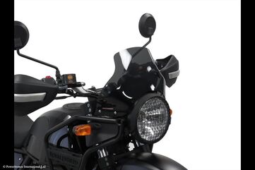 Powerbronze / パワーブロンズ Adventure Sports Screen for ROYAL ENFIELD HIMALAYAN 21-23 (175 MM HIGH)/LIGHT TINT | 460-RE102-001