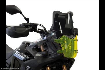 Powerbronze / パワーブロンズ Adventure Sports Screen for YAMAHA TENERE 700 WORLD RAID 22-23 (210 MM HIGH)/LIME GREEN | 460-Y115-011