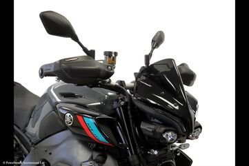 Powerbronze / パワーブロンズ Adventure Sports Screen for YAMAHA MT-10 22-23 (315 MM HIGH)/VIOLET | 460-Y117-014