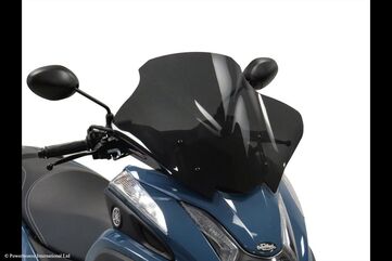 Powerbronze / パワーブロンズ Scooter Screens for YAMAHA TRICITY 125 14-23/TRICITY 155 14-23 (435 MM HIGH)/DARK TINT | 460-Y118-002