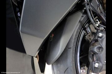 Powerbronze / パワーブロンズ Mudguard Extenders for SUZUKI GSX-S1000GT 22-23/BLACK | 650-S125-003