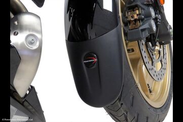 Powerbronze / パワーブロンズ Mudguard Extenders for YAMAHA XSR700 16-23/BLACK | 650-Y120-003