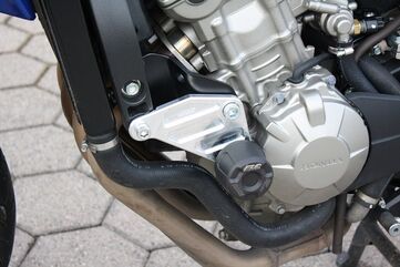 GSGモトテクニック リプレイスメントパッド 左側 (クラッシュパッドセット適合品番: 49490-H28-DS) | H29-EP-40602-DS-LEFT