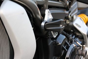GSGモトテクニック リプレイスメントパッド 左側 (クラッシュパッドセット適合品番: 150-50-40-D26) | D26-EP-150-50-40-L