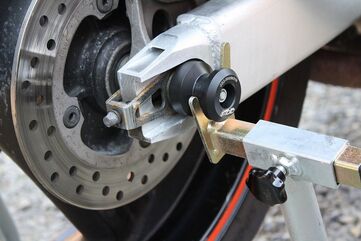 GSGモトテクニック クラッシュパッドセット (リアホール用) Honda VTR 1000 F | HSKP-7-376