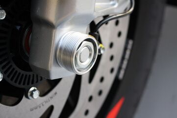 GSGモトテクニック クラッシュパッドセット (フロントホール用) Aprilia RS 125 (2017 -) | 49-26-AL-A18