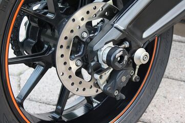 GSGモトテクニック クラッシュパッドセット (リアホール用) KTM 1190 RC8 R (2009 -) | 38-35-344