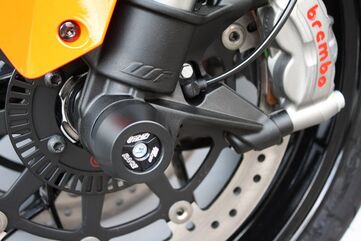 GSGモトテクニック クラッシュパッドセット (フロントホール用) KTM 1290 Super Duke (2014-2019) | 33E-34E-254
