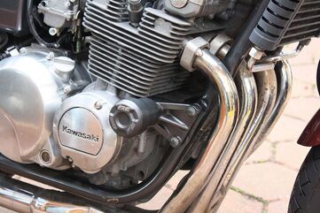 GSGモトテクニック クラッシュパッドセット Kawasaki Zephyr 550 | 8049065-K10
