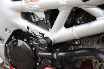 GSGモトテクニック クラッシュパッドセット Suzuki SV 650 N | 40495-S14