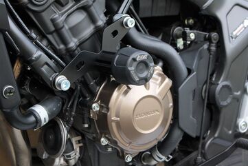 GSGモトテクニック クラッシュパッドセット Honda CB 650 R (2019 -) | 406025525-H69-DS-SH