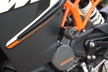 GSGモトテクニック クラッシュパッドセット KTM RC 125 / 200 (2017-2021) | 4060275-KM7-DS-SH