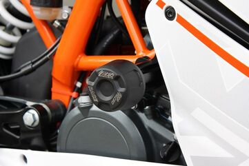 GSGモトテクニック クラッシュパッドセット KTM RC 390 (2015-2021) | 4060275-KM8-DS-SH