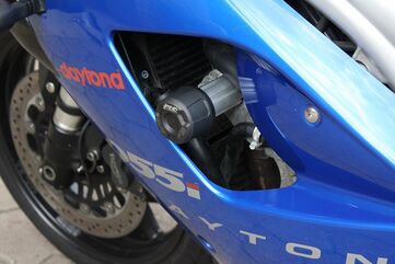 GSGモトテクニック クラッシュパッドセット Triumph Daytona 955i (2001 -) | 11510549-T12-DS