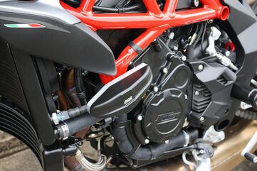 GSGモトテクニック クラッシュパッドセット “Streetline” アタッチメント アルミ MV-Agusta Brutale 800 (2016 -) | 1505040-M9