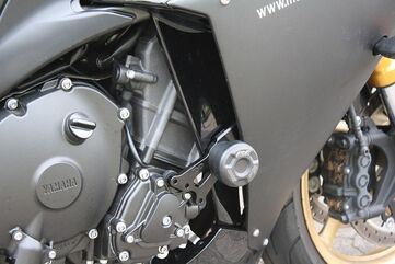 GSGモトテクニック クラッシュパッドセット ホールディングプレート アルミ Yamaha YZF 1000 R1 (2009-2014) | 45440-Y38