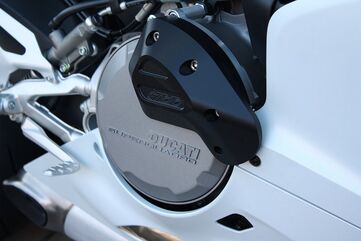 GSGモトテクニック クラッシュパッドセット マウンティングプレート ブラックアノダイズド Ducati パニガーレ 899 (2014 -) | 16010050-D22-SH