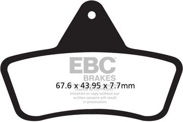 EBCブレーキ R シリーズ Heavy Duty シンタリング ブレーキパッド フロント左側用 | FA271R