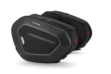 SW Motech / SWモテック PRO BLAZE saddlebag set. Black. Moto Guzzi V100 Mandello/S (22-). | BC.HTA.17.740.30000