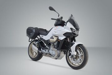 SW Motech / SWモテック PRO BLAZE saddlebag set. Black. Moto Guzzi V100 Mandello/S (22-). | BC.HTA.17.740.30000
