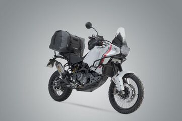 SW Motech / SWモテック Drybag 600 tail bag. 60 l. Grey/black. Waterproof. | BC.WPB.00.002.20000