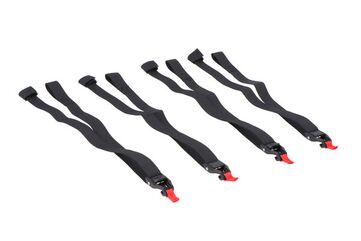 SW Motech / SWモテック Strap set. 4 x. For the PRO tail bag. Hook on one side. | BC.ZUB.00.128.30000