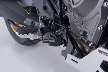 SW Motech / SWモテック Extension for brake pedal. Black. Suzuki V-Strom 800DE (22-). | FBE.05.845.10000/B