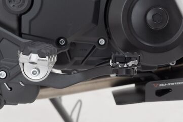 SW Motech / SWモテック Brake pedal extension. Black. Triumph Tiger 900 Rally/Pro, Voge 650 DSX. | FBE.11.962.10001/B