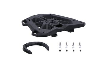 SW Motech / SWモテック PRO tank ring adapter kit for STREET-RACK. For PRO tank bags. With adapter plate. Black. | GPT.00.152.55200/B
