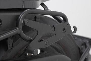 SW Motech / SWモテック Adapter plate SLH for SLC. Black. Universal. For left side. | HTA.00.682.15000
