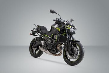SW Motech / SWモテック SLC left side carrier. Kawasaki Z650 (16-) / Ninja 650 (16-). | HTA.08.866.10001