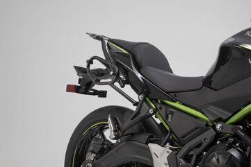 SW Motech / SWモテック SLC side carrier right. Kawasaki Z650 (16-) / Ninja 650 (16-). | HTA.08.866.11001