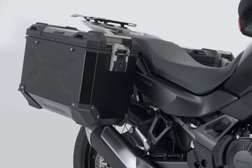 SW Motech PRO side carrier. Black. Honda XL750 Transalp (22-). | KFT.01.070.30000/B