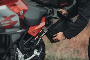 SW Motech PRO BLAZE H saddlebag set. Black. Kawasaki Z H2 (19-). | BC.HTA.08.740.31801
