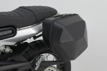 SW Motech URBAN ABS side case system. 1x 16,5 l. Benelli Leoncino 800 Trail (21-). | BC.HTA.19.044.30100/B