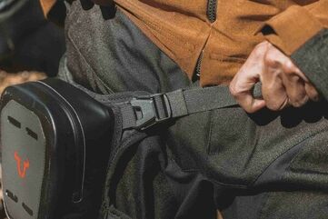 SW Motech Leg Bag WP. Black. Waterproof. | BC.WPB.00.026.10000