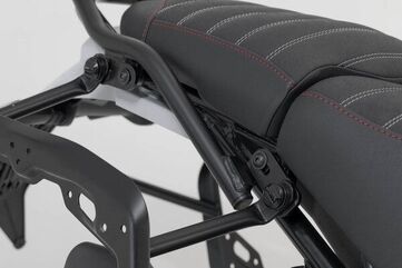SW Motech PRO side carrier. Black. Ducati DesertX (22-). | KFT.22.995.30001/B