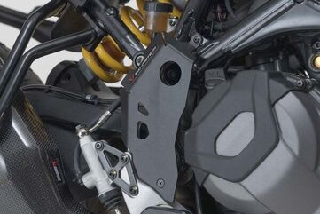 SW Motech Heel guard. Black. Ducati DesertX (22-). | SCT.22.995.10001/B