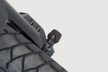 SW Motech Slider set for front axle. Black. Moto Guzzi V85 TT (21-). | STP.17.176.10200/B