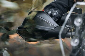 SW Motech Adventure handguard kit. Black. For hollow handlebars. 22mm to 1 inch. | HDG.00.220.30800/B